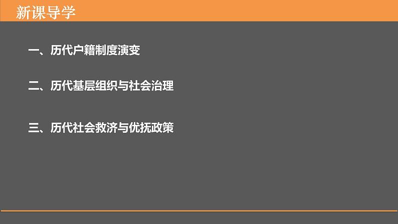 2022-2023学年高中历史统编版（2019）选择性必修1第17课 中国古代的户籍制度与社会治理 课件04