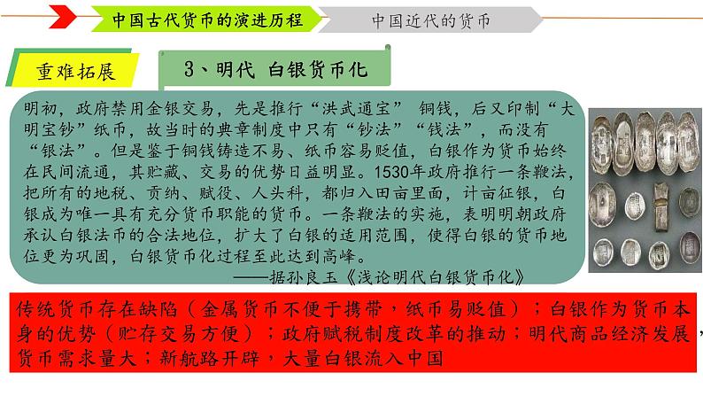 第15课 货币的使用与世界货币体系的形成 课件07