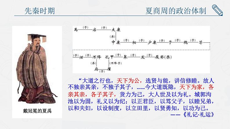 第1课 中国古代政治制度的形成与发展 课件第3页