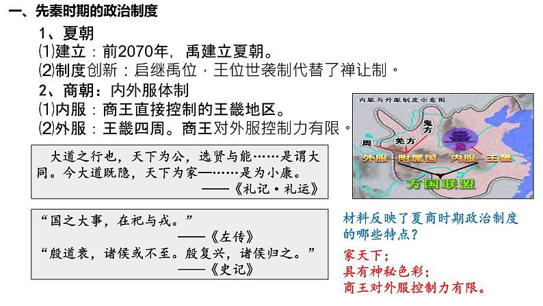 第1课 中国古代政治制度的形成与发展 课件03