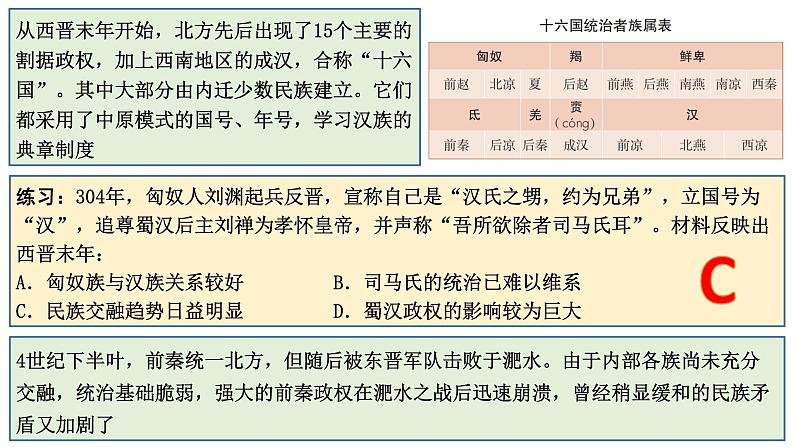 历代民族关系与边疆治理课件--2023届高三统编版（2019）历史一轮复习第6页