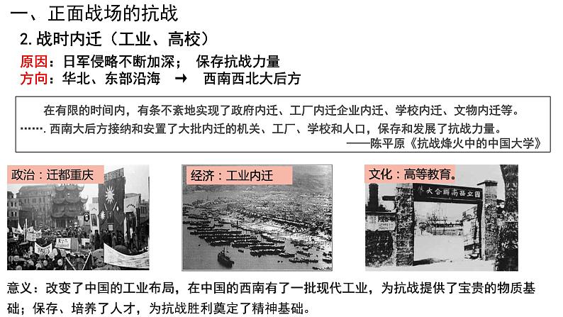 第24课全民族浴血奋战与抗日战争的胜利课件高中历史统编版必修中外历史纲要上册 (5)07