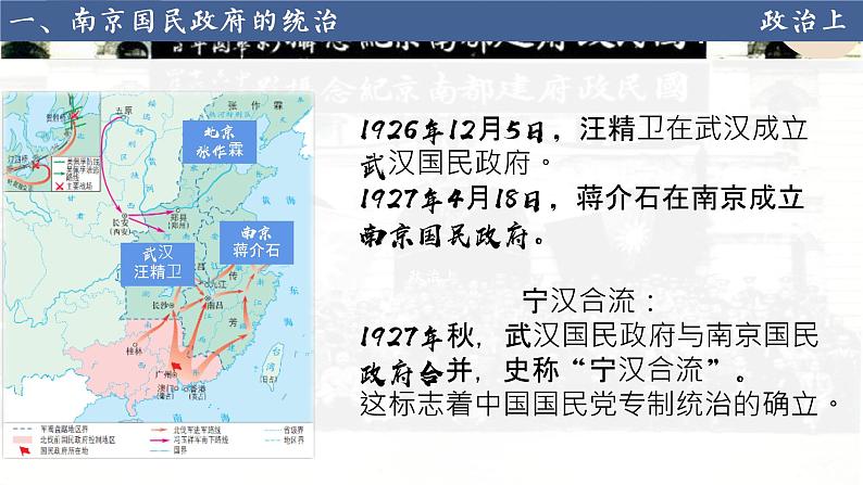 第14讲：南京国民政府的统治和中国共产党开辟革命新道路课件--2023届高三统编版（2019）历史一轮复习07