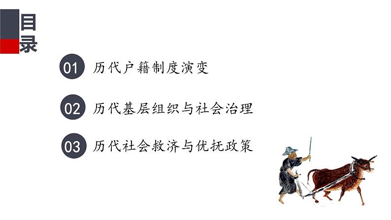 2022—2023学年高中历史统编版（2019）选择性必修一第17课  中国古代的户籍制度与社会治理 课件04