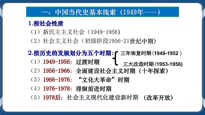 专题09中华人民共和国的成立和社会主义建设 课件第2页