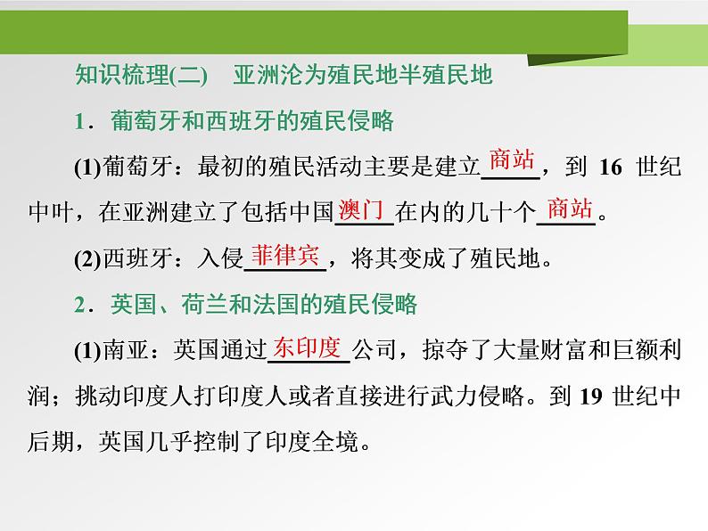 人教版高中历史下册《第12课资本主义世界殖民体系的形成课件》第6页