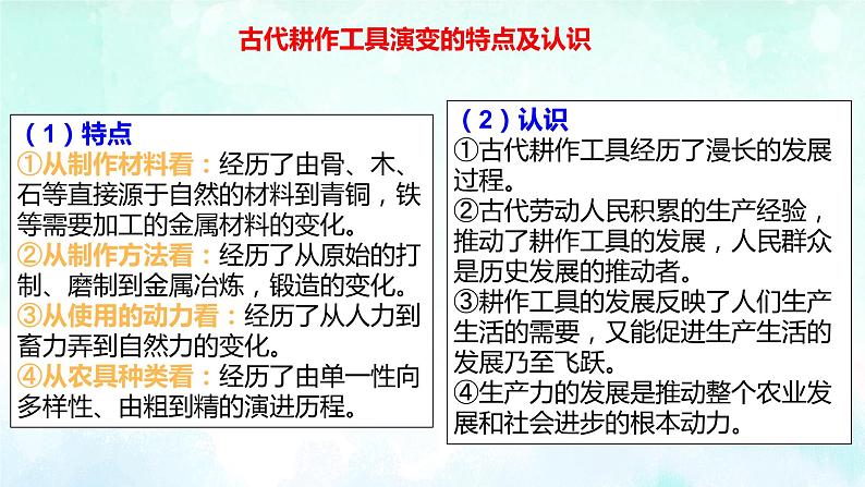 第4课 古代的生产工具与劳作（教学课件）--2022-2023学年高二历史统编版（2019）选择性必修二经济与社会生活第7页