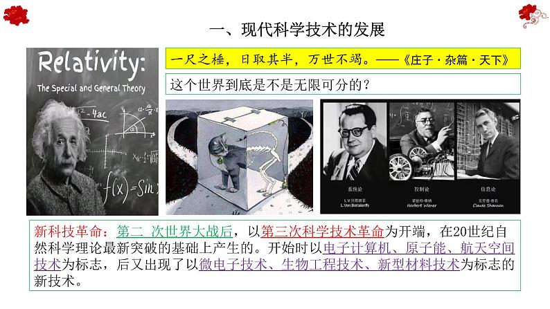 第6课 现代技术进步与人类社会发展 课件第2页