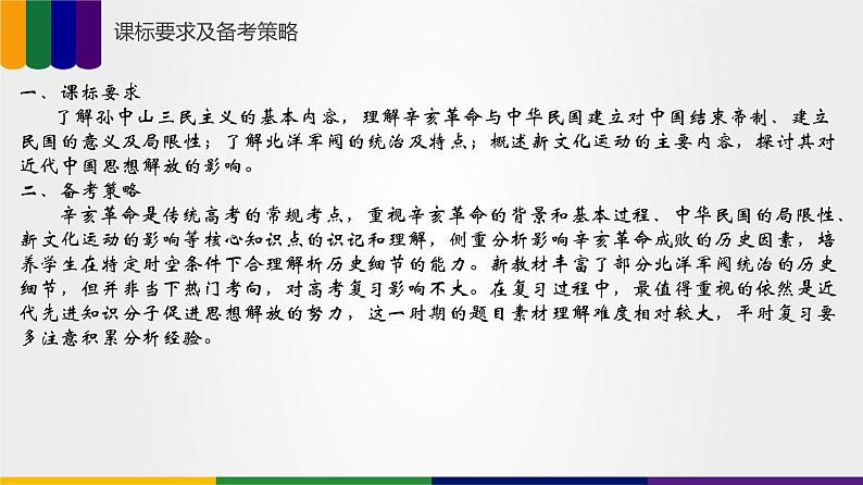 【备战2023高考】历史总复习——第03讲《辛亥革命与中国民国建立》课件+思维导图（新教材专用）03