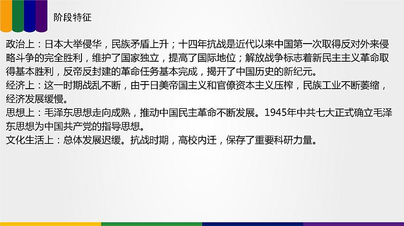 【备战2023高考】第05讲 中华民族的抗日战争和人民解放战争-课件第6页