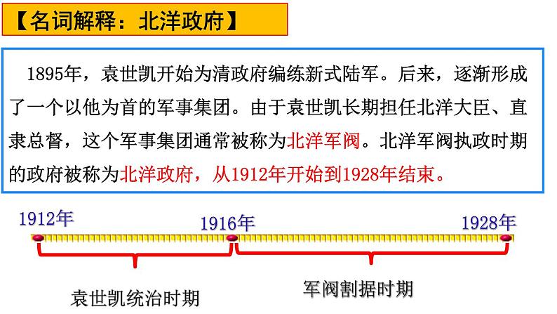 第20课 北洋军阀统治时期的政治、经济与文化 课件--2023届高三统编版（2019）必修中外历史纲要上一轮复习第2页