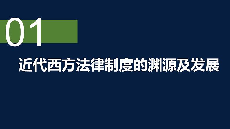 第9课 近代西方的法律与教化 课件--2022-2023学年高中历史统编版2019选择性必修102