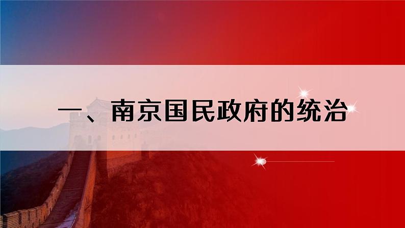 第22课 南京国民政府的统治和中国共产党开辟革命新道路第2页