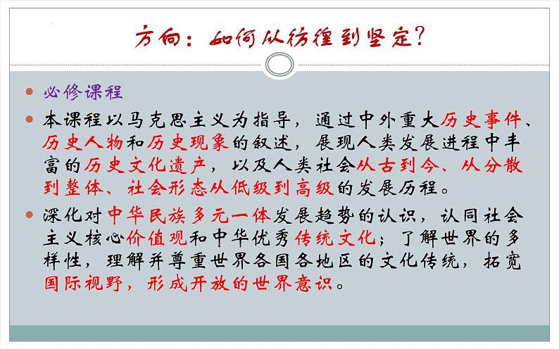 彷徨到坚定——新课程历史选考备考方向与策略 课件--2023届高三统编版历史一轮复习第7页