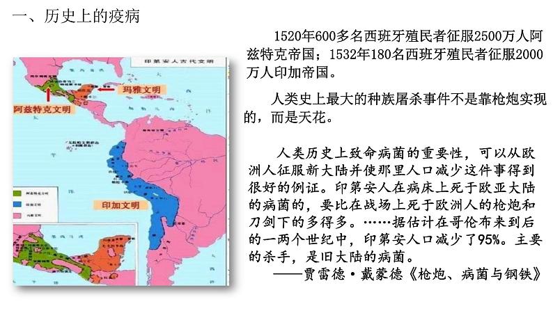 2022-2023学年高中历史统编版（2019）选择性必修2第14课 历史上的疫病与医学成就课件第6页