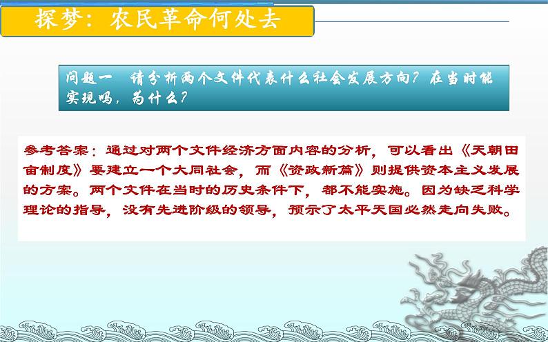 第17课 国家出路的探索与列强侵略的加剧 课件08