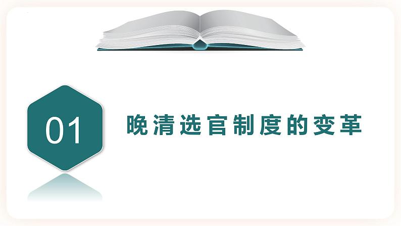 高中历史统编版选择性必修1国家制度与社会治理第7课 近代以来中国的官员选拔与管理 课件第5页