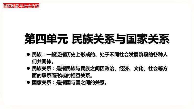 高中历史统编版选择性必修1第11课 中国古代的民族关系与对外交往 课件01