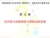 高中历史统编版选择性必修一第12课 近代西方民族国家与国际法的发展  课件