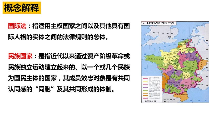 第12课 近代西方民族国家与国际法的发展 课件--2023届高三历史统编版（2019）选择性必修一国家制度与社会治理一轮复习02