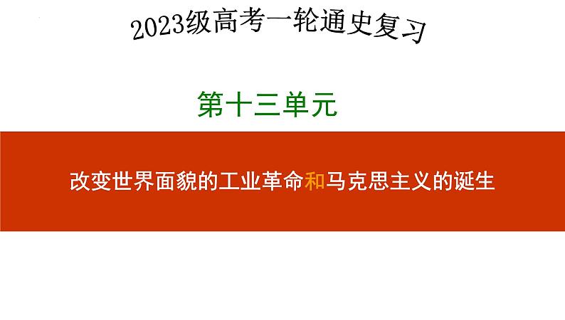 第三十六讲  世界殖民体系与亚非拉民族独立运动 课件--2023届高三统编版（2019）必修中外历史纲要下一轮复习第1页