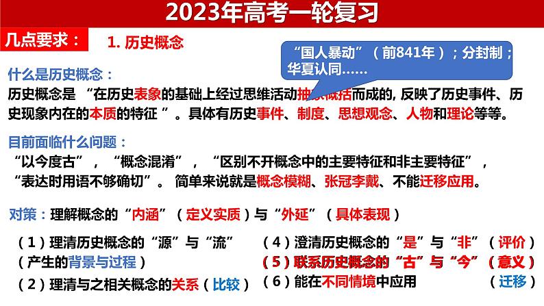 中国古代史——先秦、秦与西汉史 课件--2023届高三统编版历史一轮复习第1页