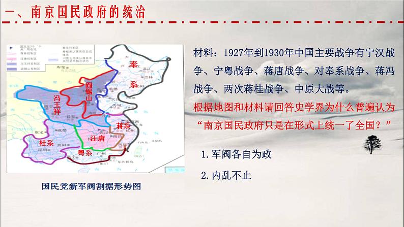 第13讲 南京国民政府的统治和中国共产党开辟革命新道路 课件--2023届高三统编版历史一轮复习06