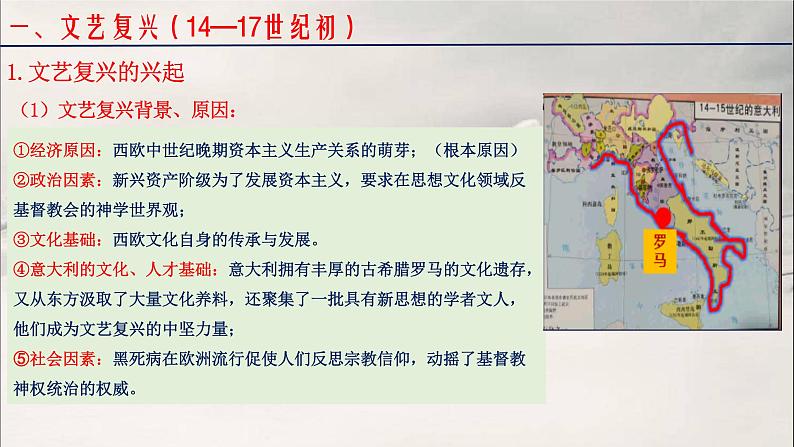 第21讲  欧洲的思想解放运动 课件--2023届高三统编版历史一轮复习第4页