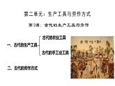 2022-2023学年统编版（2019）高中历史选择性必修2 第4课 古代的生产工具与劳作【课件】