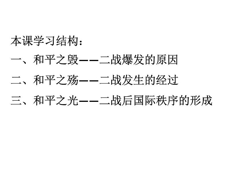 第17课 第二次世界大战与战后国际秩序的形成课件04