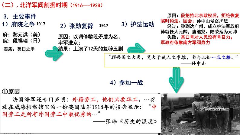 第20课《北洋军阀统治时期的政治、经济与文化》课件---2022-2023学年高中历史统编版（2019）必修中外历史纲要上册第7页