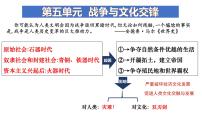 高中历史人教统编版选择性必修3 文化交流与传播第11课 古代战争与地域文化的演变说课ppt课件