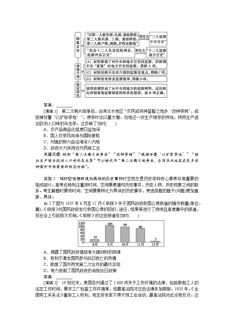 题型快攻——多视角2大题型诠释规范答题 导学案--2023届高三统编版历史二轮专题复习第2页