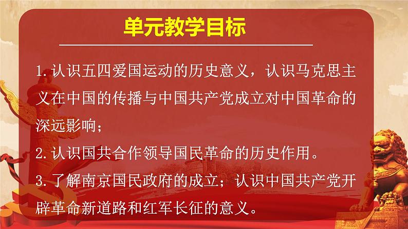 【期末综合复习】统编版历史（中外历史纲要上）期末-第七单元：中国共产党的成立与新民主主义革命的兴起（复习课件）02