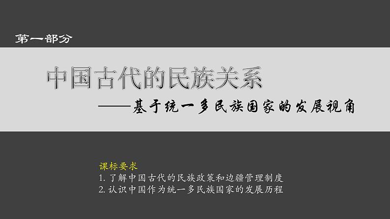 第11课  中国古代的民族关系与对外交往课件--2022-2023学年高中历史统编版选择性必修一第3页