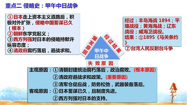 高中历史统编版（2019）必修中外历史纲要上第五单元 晚清时期的内忧外患与救亡图存复习课件PPT第8页