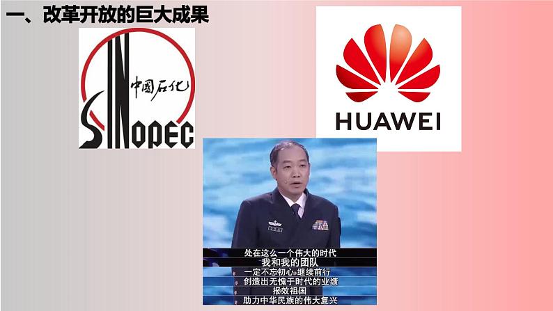 第29课改革开放以来的巨大成就课件---高中历史统编版（2019）必修中外历史纲要上册第8页