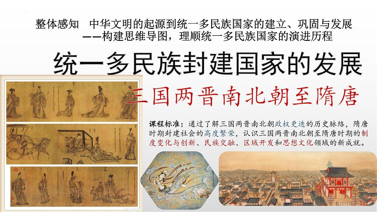 三国两晋南北朝至隋唐 课件--2023届高三统编版历史一轮复习第3页