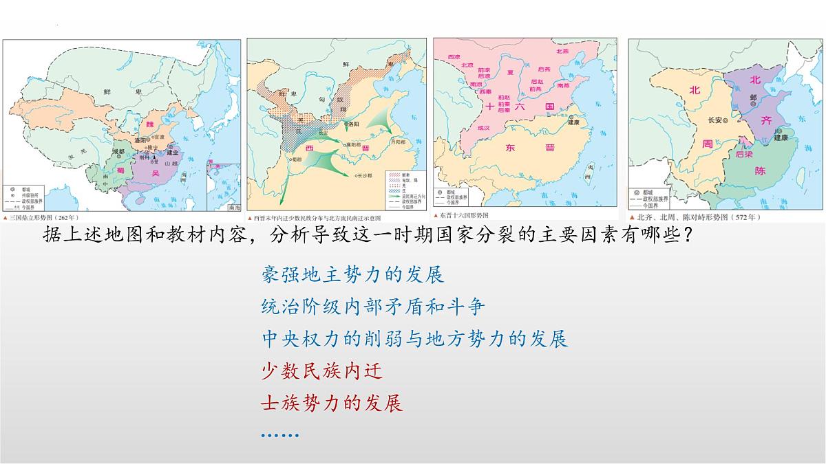 三国两晋南北朝至隋唐 课件--2023届高三统编版历史一轮复习第7页