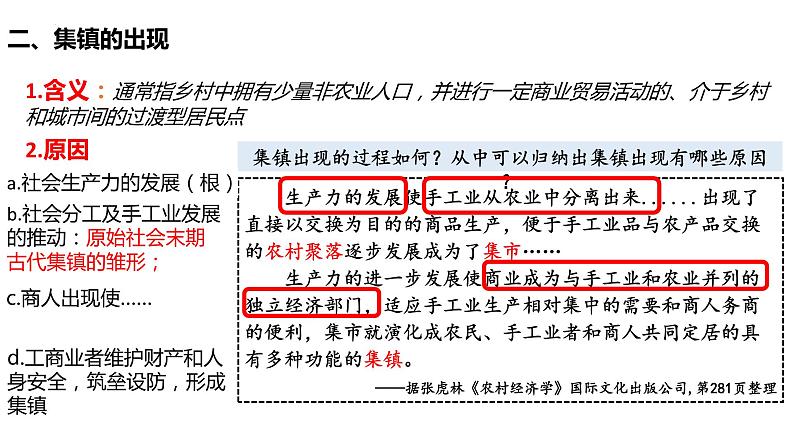 第10课 古代的村落、集镇和城市 课件--2022-2023学年高中历史统编版（2019）选择性必修二经济与社会生活第6页