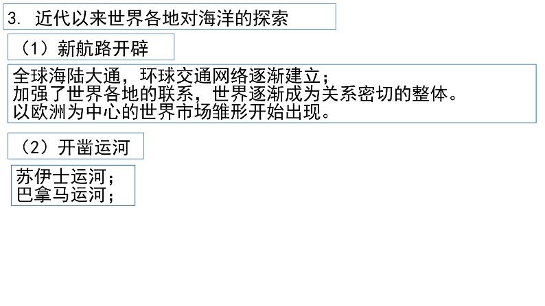 高中历史统编版（2019）选择性必修二第五单元 交通与社会变迁复习课件PPT第7页