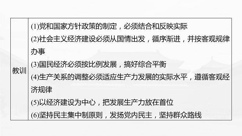 高中历史2023年高考历史一轮复习（部编版新高考） 综合提升3　中国现代史课件PPT07