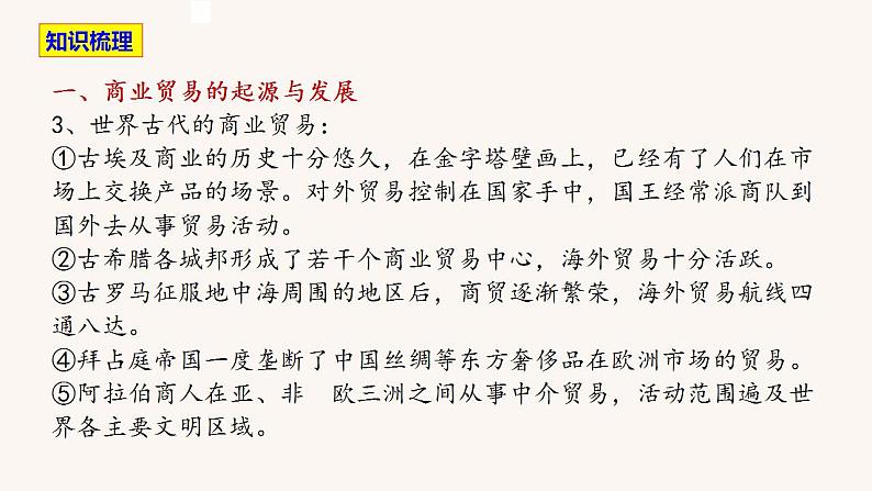第三单元  商业贸易与日常生活（单元整合课件）--2022-2023学年高中历史统编版（2019）选择性必修二第6页