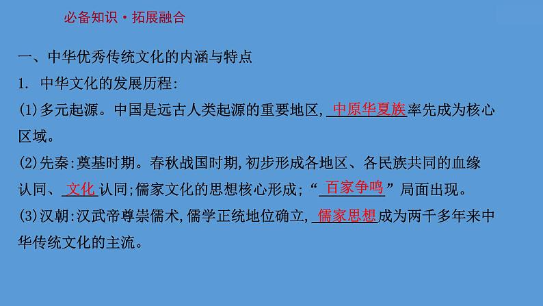 高中历史第三十二单元 源远流长的中华文化 课件第5页