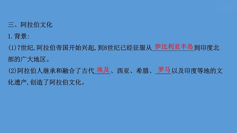 高中历史第三十三单元 丰富多样的世界文化 课件08