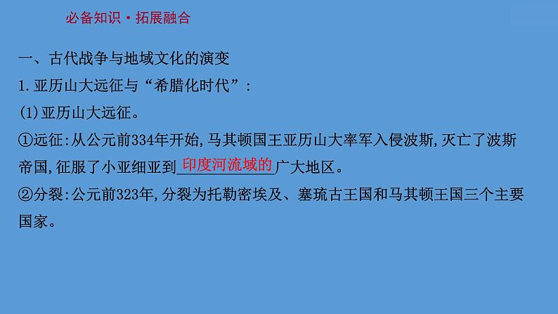 高中历史第三十六单元 战争与文化交锋 课件第5页