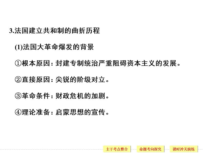 高中历史高考历史二轮复习课件：选修2+近代社会的民主思想与实践（人教版）第7页