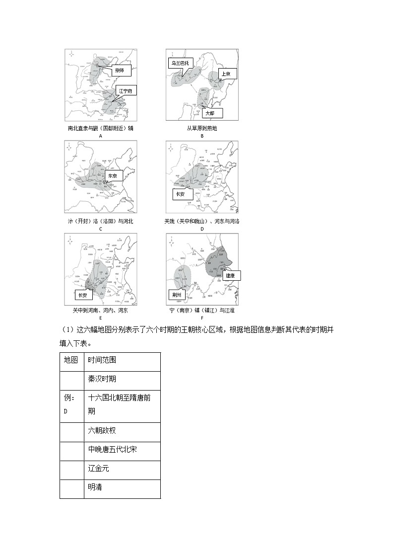 2022-2023学年上海市虹口区高三一模历史试卷含详解第3页