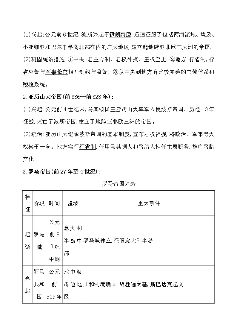 高中历史课题30 古代世界的帝国与文明的交流02