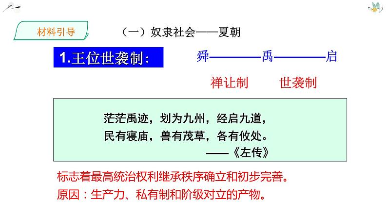 高中历史专题01从中华文明起源到秦汉统一多民族封建国家的建立与巩固（上） 课件PPT第7页